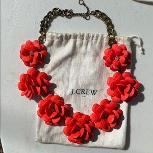 JCrew floral necklace